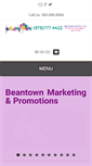 Mobile Screenshot of beantownmktgpromotions.com
